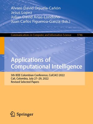 cover image of Applications of Computational Intelligence